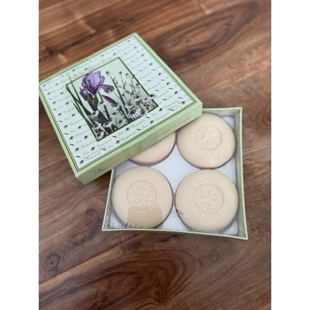 Saponificio Artigianale Fiorentino 4x 5.29oz Scented Soaps Made in Italy- New